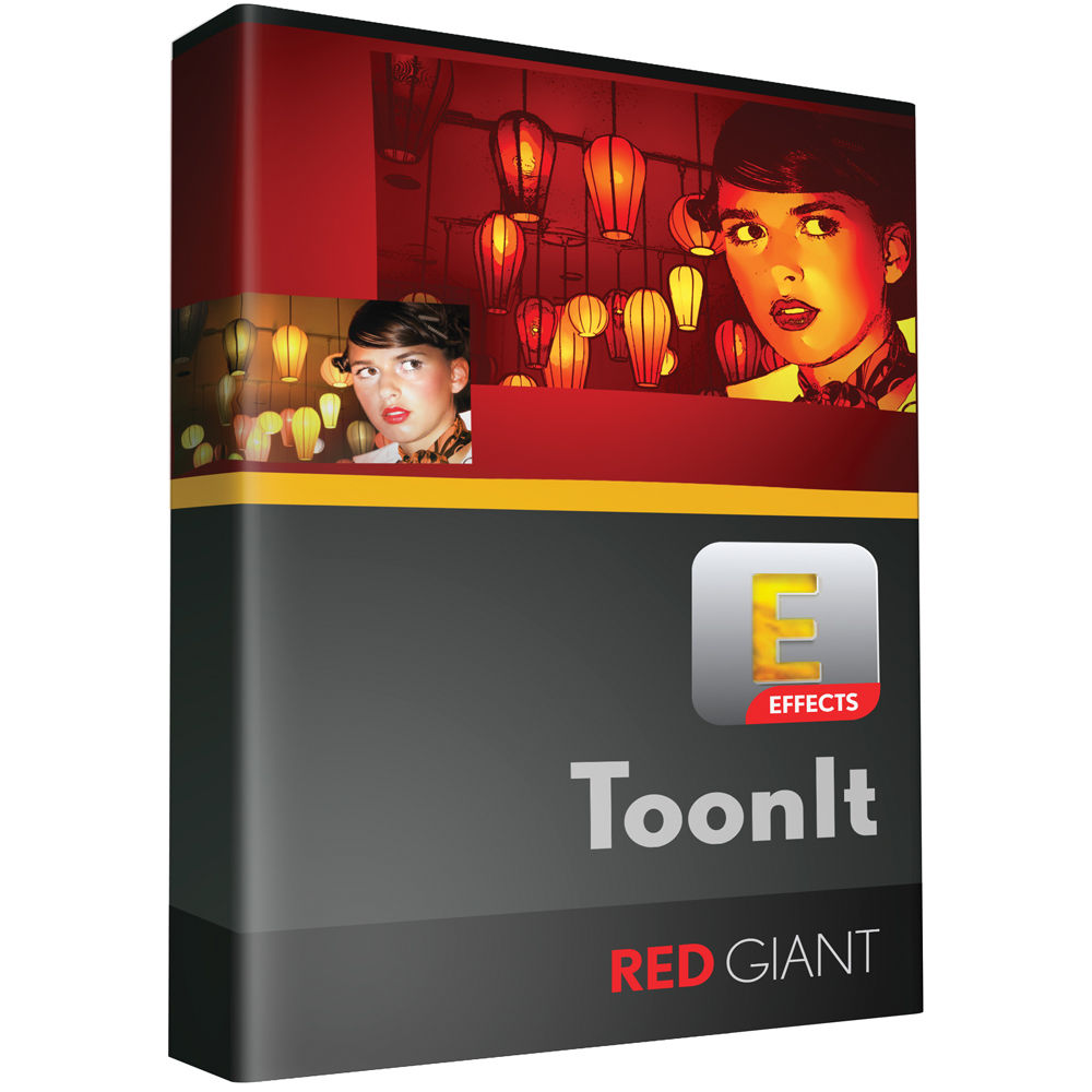 Red giant toonit v2.1 plug in video editing software for mac